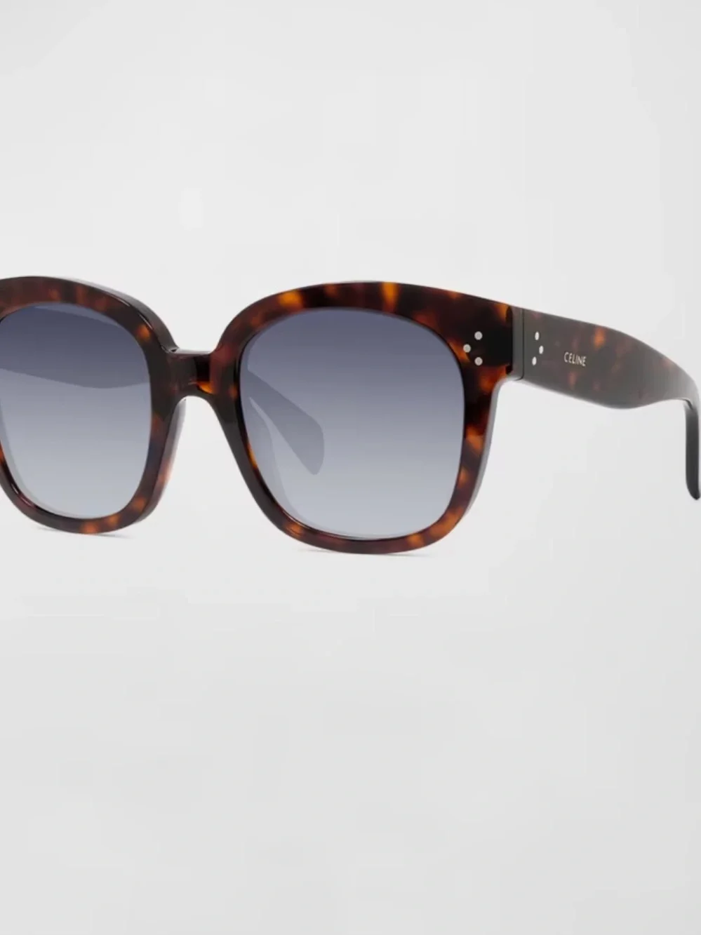 Celine Square Polarized Acetate Sunglasses